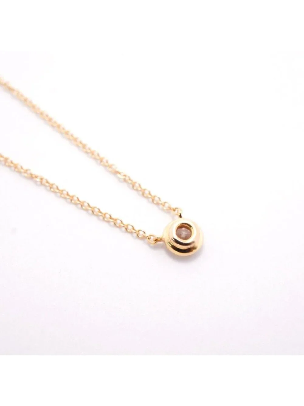 Tiffany & Co Necklace Soleste 18k Pink Gold Diamond